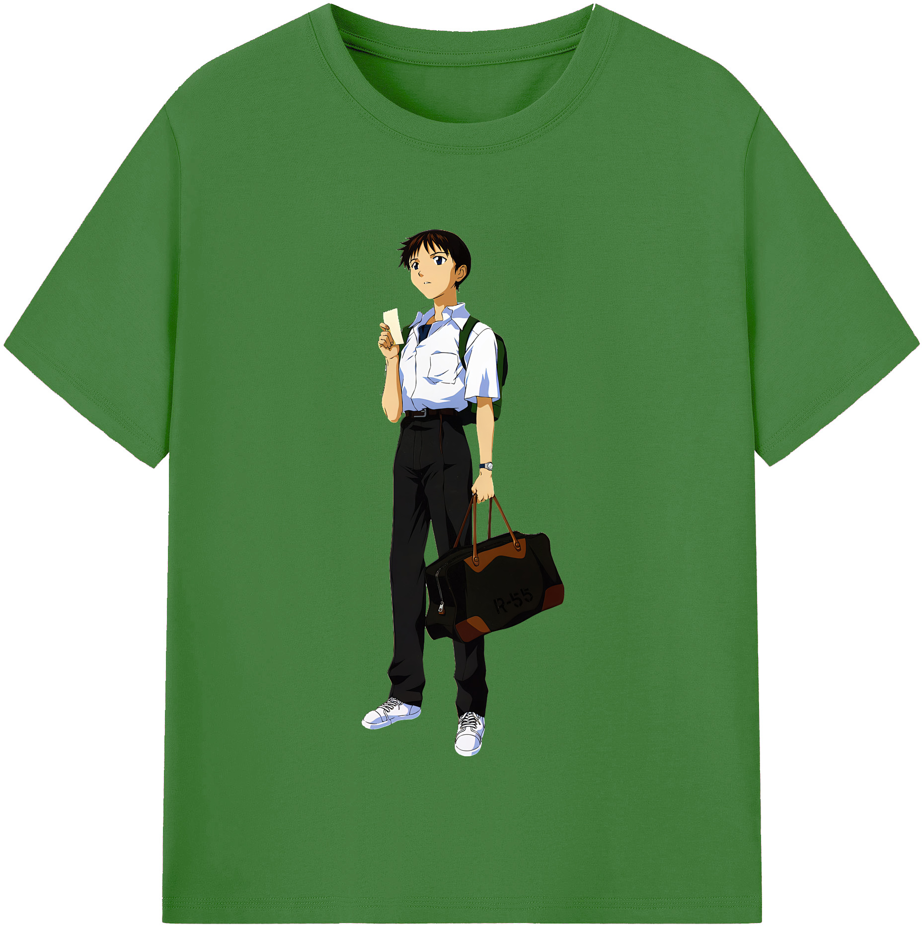 （画像用） EVA 新世紀エヴァンゲリオン レディースカジュアルプリントTシャツ（綿100％）